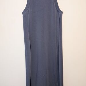 SPANX Gray Sheath Midi Dress